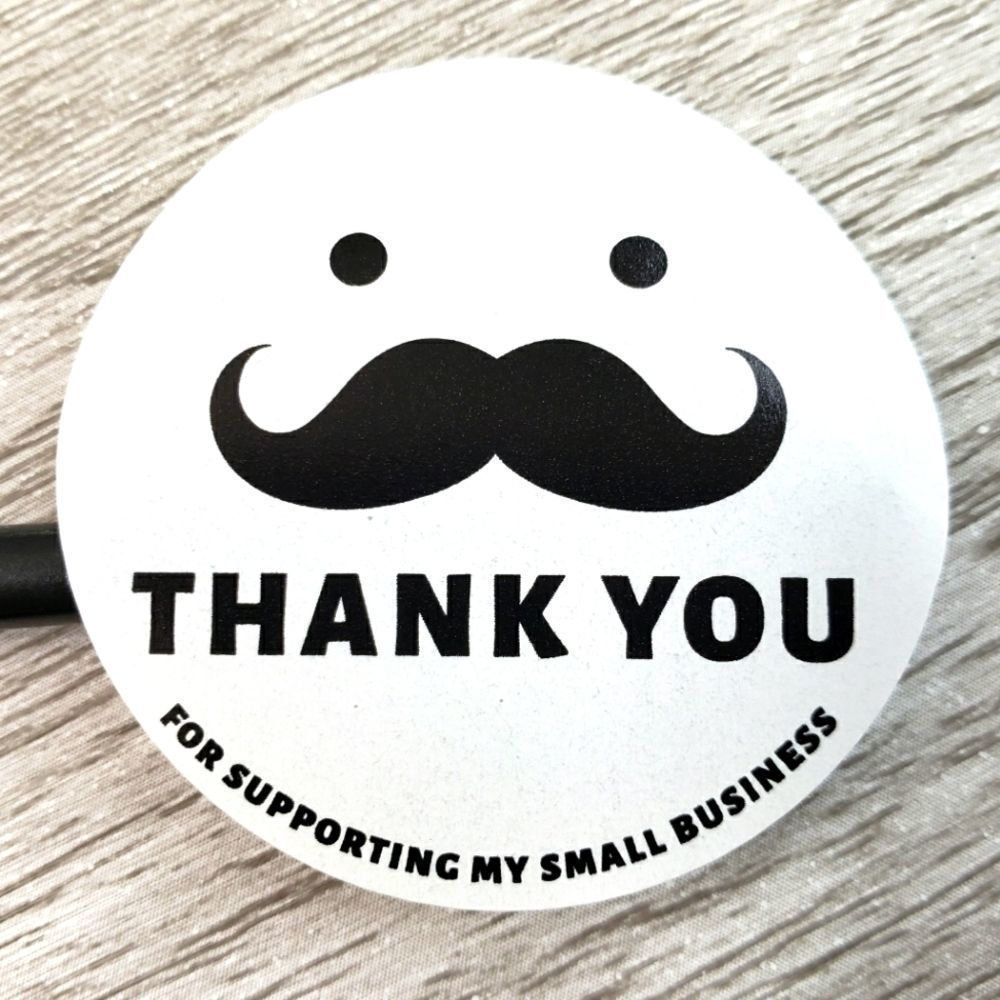 8/$20 100ct Thank You Stickers Round 1.5" Labels